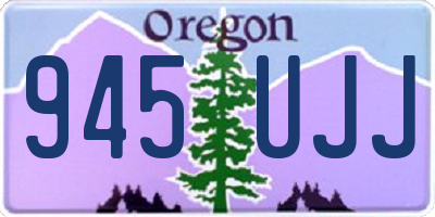 OR license plate 945UJJ