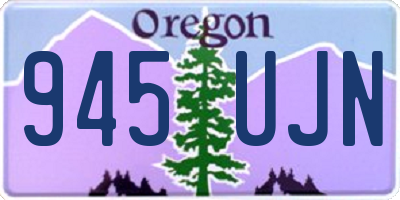 OR license plate 945UJN