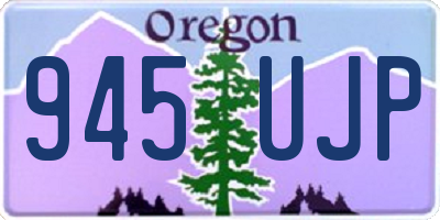 OR license plate 945UJP