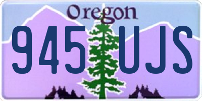 OR license plate 945UJS