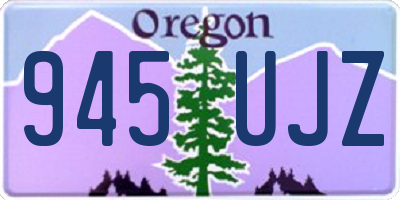 OR license plate 945UJZ