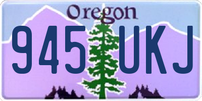 OR license plate 945UKJ