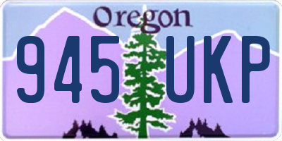 OR license plate 945UKP
