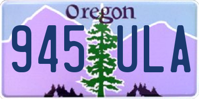 OR license plate 945ULA