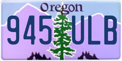 OR license plate 945ULB