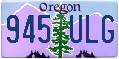 OR license plate 945ULG