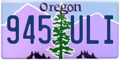 OR license plate 945ULI
