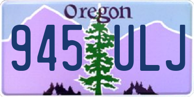 OR license plate 945ULJ