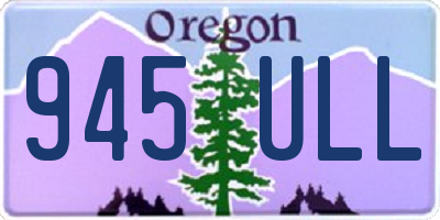 OR license plate 945ULL