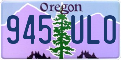 OR license plate 945ULO