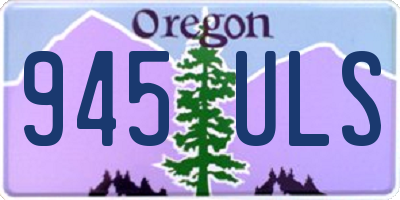 OR license plate 945ULS