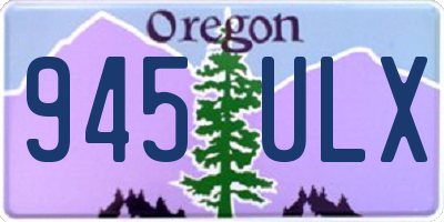 OR license plate 945ULX