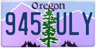 OR license plate 945ULY