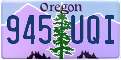 OR license plate 945UQI
