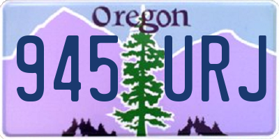 OR license plate 945URJ