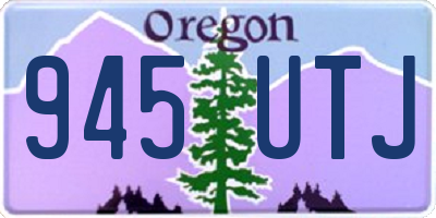 OR license plate 945UTJ