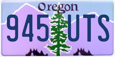 OR license plate 945UTS