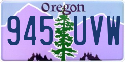 OR license plate 945UVW