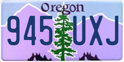 OR license plate 945UXJ