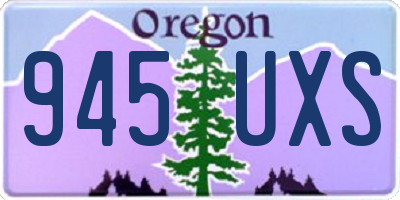 OR license plate 945UXS