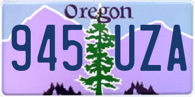 OR license plate 945UZA