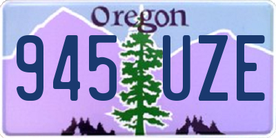 OR license plate 945UZE