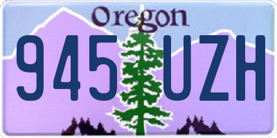 OR license plate 945UZH