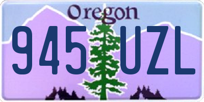 OR license plate 945UZL