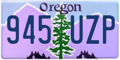 OR license plate 945UZP