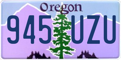 OR license plate 945UZU