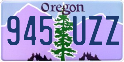 OR license plate 945UZZ