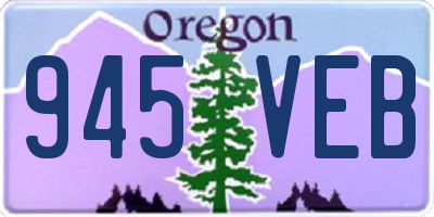OR license plate 945VEB