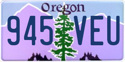 OR license plate 945VEU