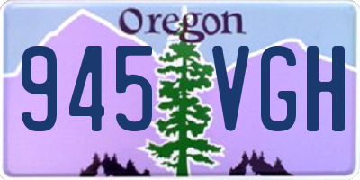 OR license plate 945VGH