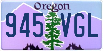 OR license plate 945VGL
