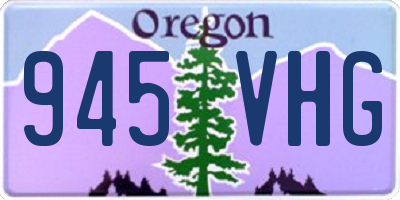 OR license plate 945VHG