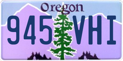 OR license plate 945VHI
