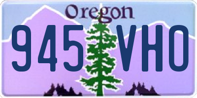 OR license plate 945VHO