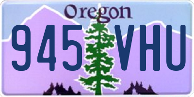 OR license plate 945VHU