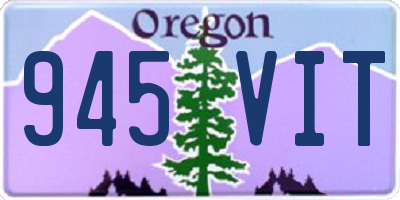 OR license plate 945VIT