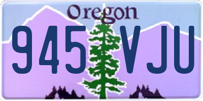OR license plate 945VJU