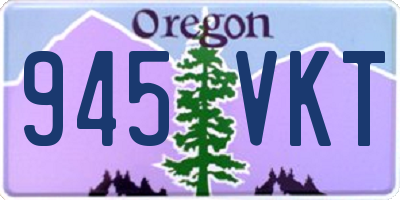 OR license plate 945VKT