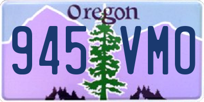 OR license plate 945VMO