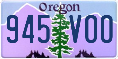 OR license plate 945VOO