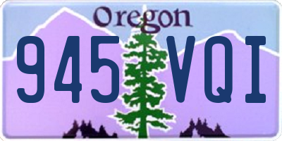 OR license plate 945VQI