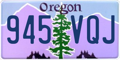 OR license plate 945VQJ