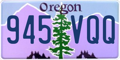 OR license plate 945VQQ