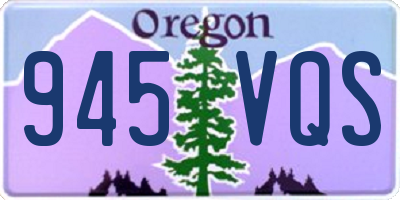 OR license plate 945VQS