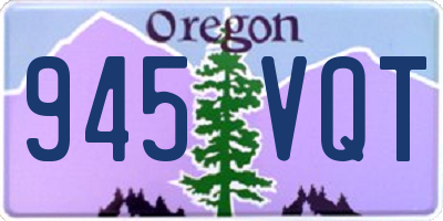 OR license plate 945VQT