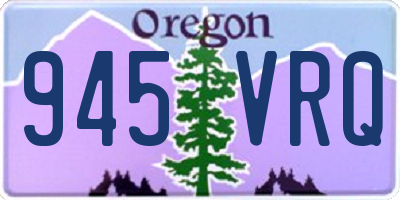 OR license plate 945VRQ